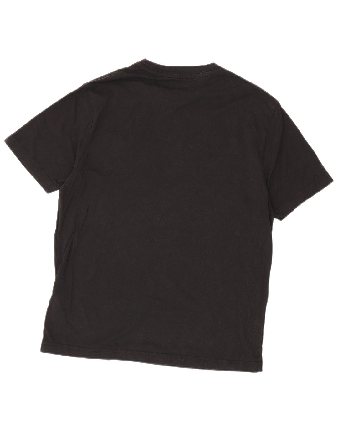T-shirt da uomo Champion Top in cotone nero medio