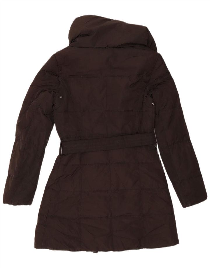 Cappotto imbottito da donna Zara UK 12 medio nero poliestere