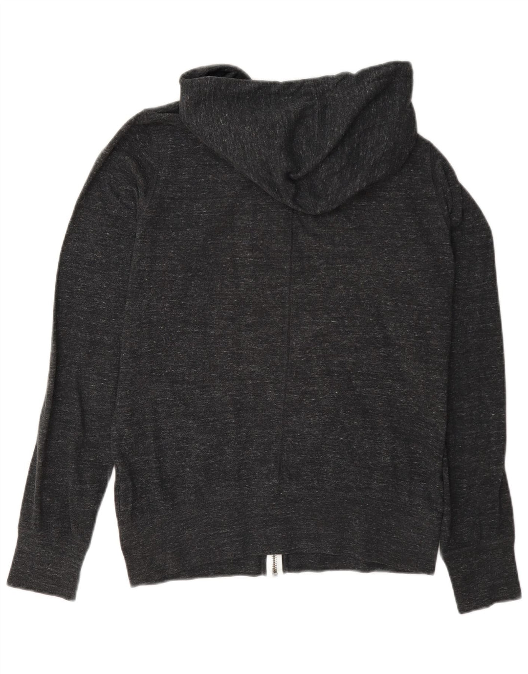 Felpa con cappuccio e zip da donna Nike UK 14 Grigio medio chiazzato