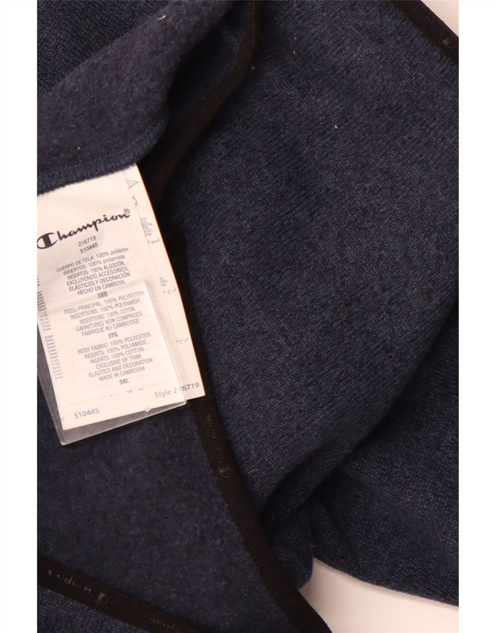 Giacca da tuta da uomo CHAMPION 3XL poliestere blu navy