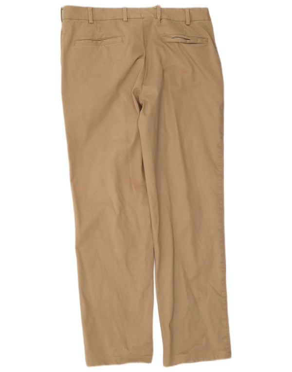 Pantaloni chino dritti da uomo Boggi IT 50 Large W34 L29 Cotone beige