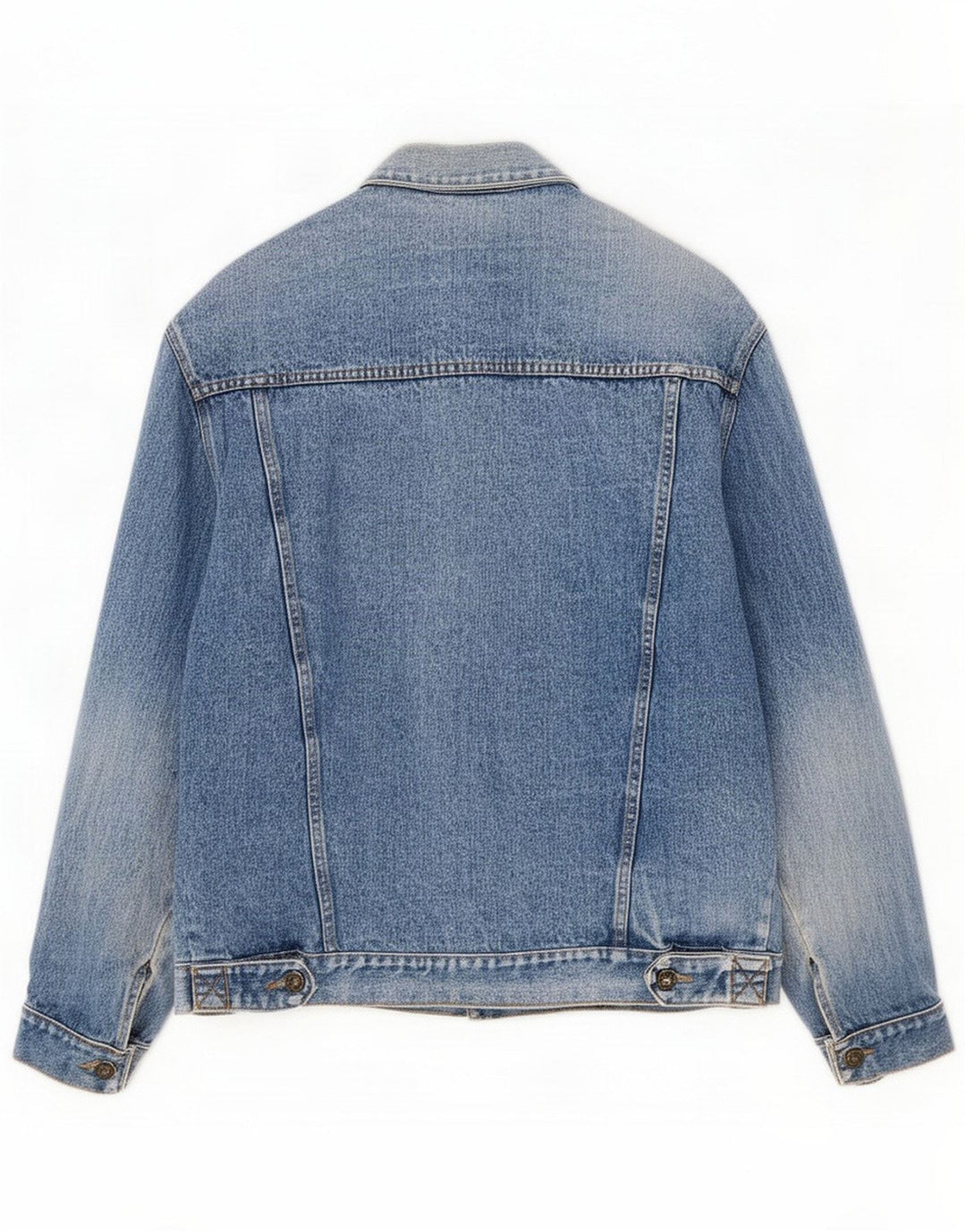Giacca di jeans vintage da uomo UK 38 Cotone blu medio