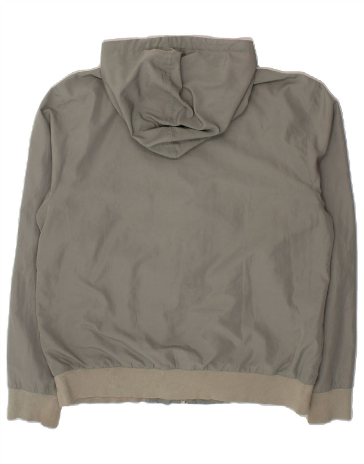 PUMA Mens Zip Hoodie Sweater Large Grey Polyester Vintage Puma and Second-Hand Puma from Messina Hembry 