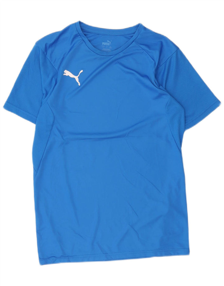Maglietta Puma da uomo Top Small Blu