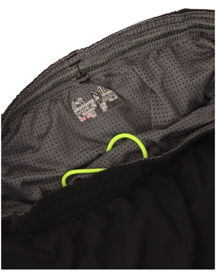 Pantaloncini sportivi Under Armour da uomo Heat Gear Graphic neri medi