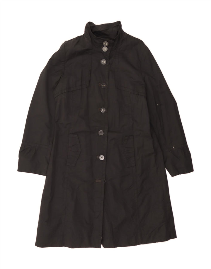 MOSSIMO Womens Overcoat UK 20 2XL Black Cotton Vintage Mossimo and Second-Hand Mossimo from Messina Hembry 