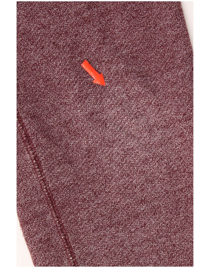Felpa da uomo Levi's in cotone bordeaux medio