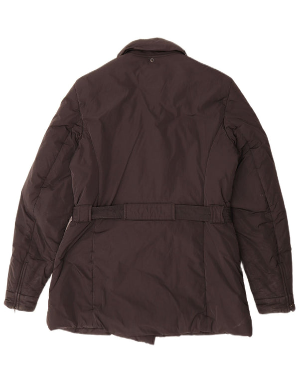 Cappotto imbottito da donna Refrigiwear UK 14 grande nero in poliammide