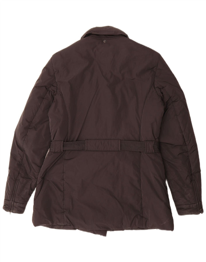 Cappotto imbottito da donna Refrigiwear UK 14 grande nero in poliammide