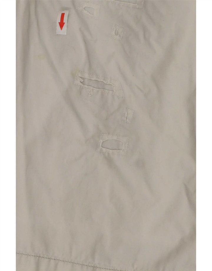 Pantaloncini chino da uomo invecchiati Guess W29 piccoli in cotone grigio