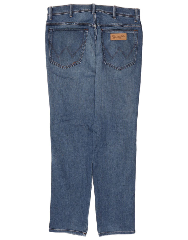 Jeans WRANGLER Texas affusolati da uomo W32 L32 cotone blu