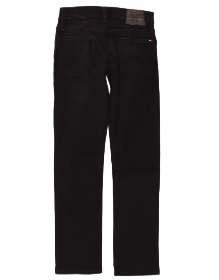 TOMMY HILFIGER Jeans dritti Ryan da uomo W29 L32 cotone nero