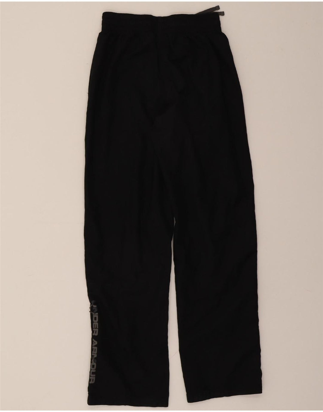 UNDER ARMOUR Mens Graphic Tracksuit Trousers Small  Black Vintage Under Armour and Second-Hand Under Armour from Messina Hembry 