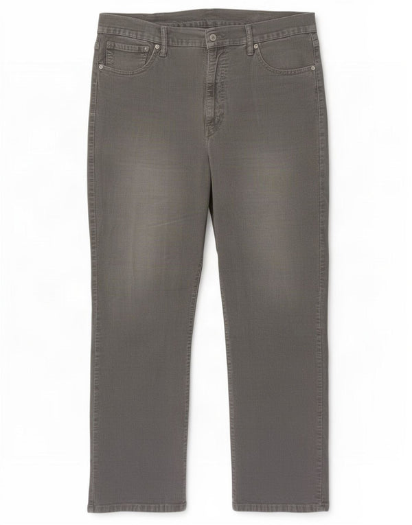 Levi's Uomo 751 Pantaloni dritti in velluto a coste W40 L30 Grigi