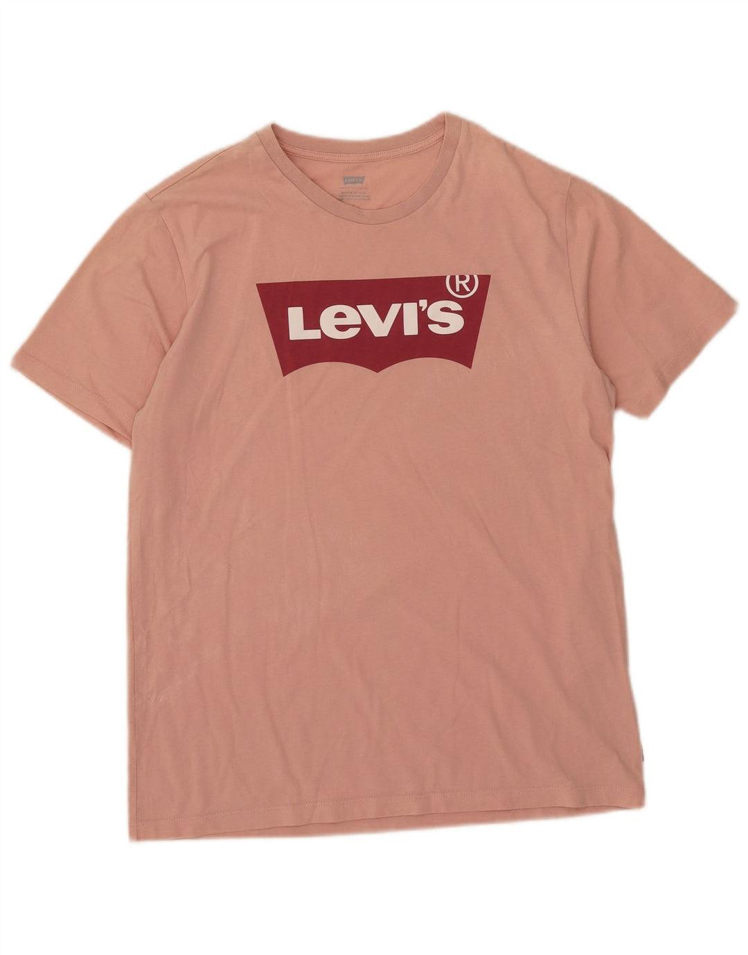 T-shirt grafica da uomo Levi's Top in cotone rosa medio