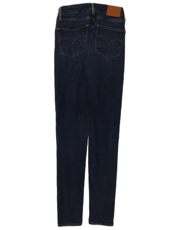 Jeans skinny a vita alta Levi's 721 da donna W26 L30 Lyocell blu navy
