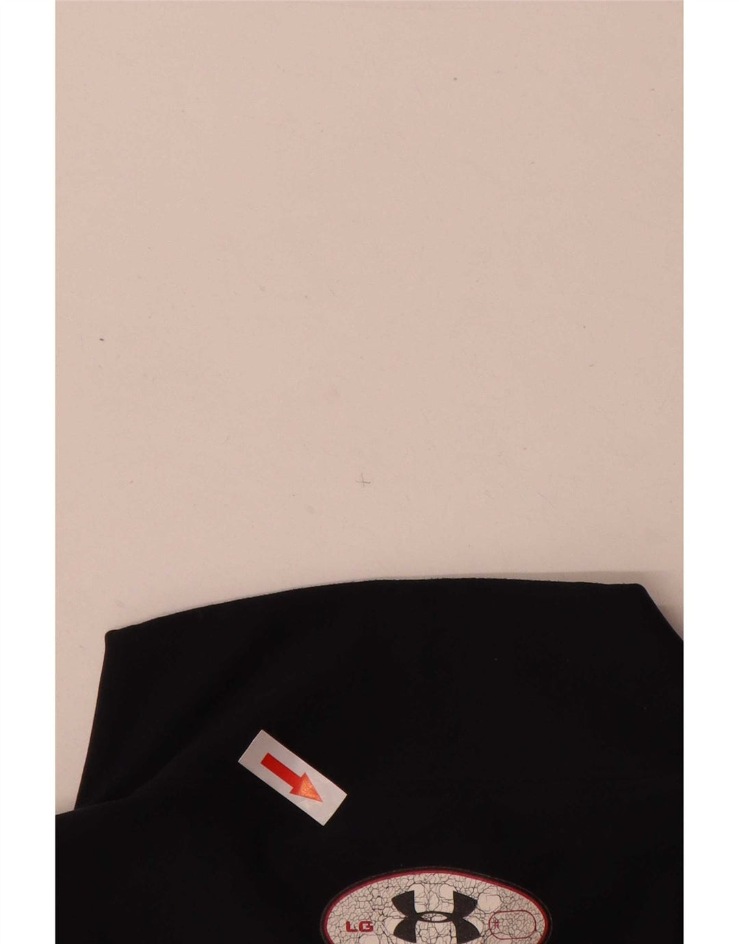 Under Armour Mens Cold Gear Top manica lunga grande nylon nero