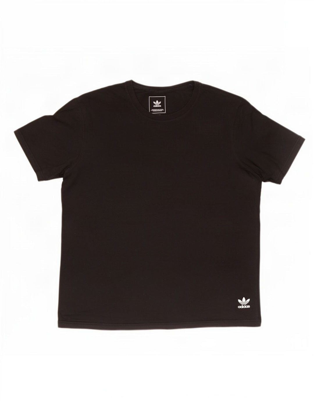 Maglietta Adidas da uomo grande nera