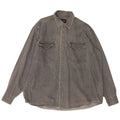 Camicia da uomo vintage XL in cotone grigio