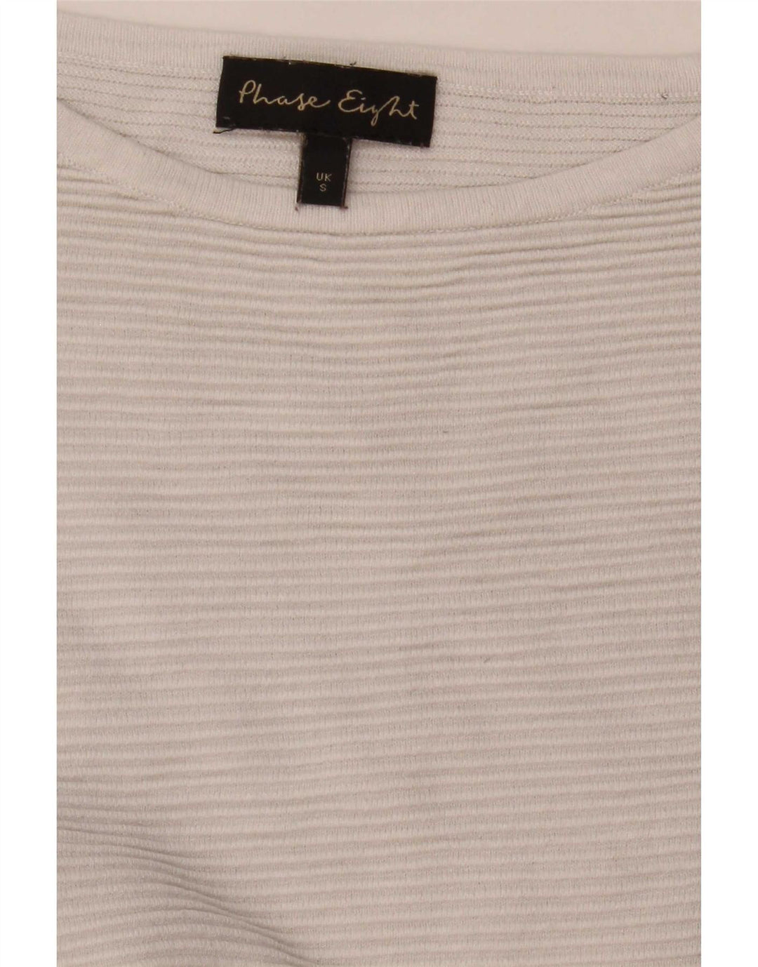 Maglione da donna con scollo a barca Phase Eight UK 10 piccolo multicolore