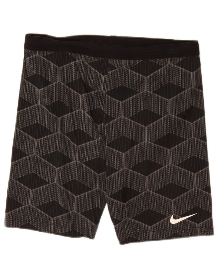 Pantaloncini sportivi Nike da uomo grandi grigi geometrici