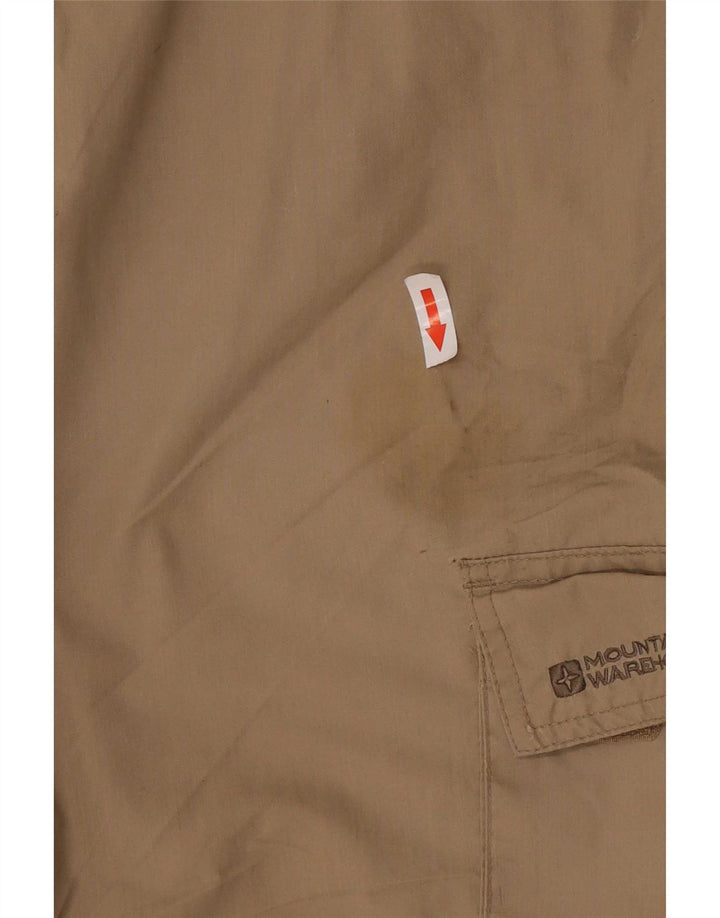 Pantaloni cargo dritti da uomo Mountain Warehouse W34 L26 Poliestere beige