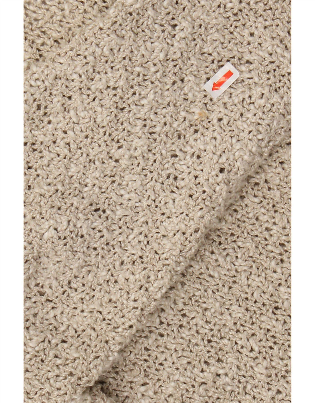 Maglione cardigan oversize da donna Tivoli UK 14 Lino beige medio