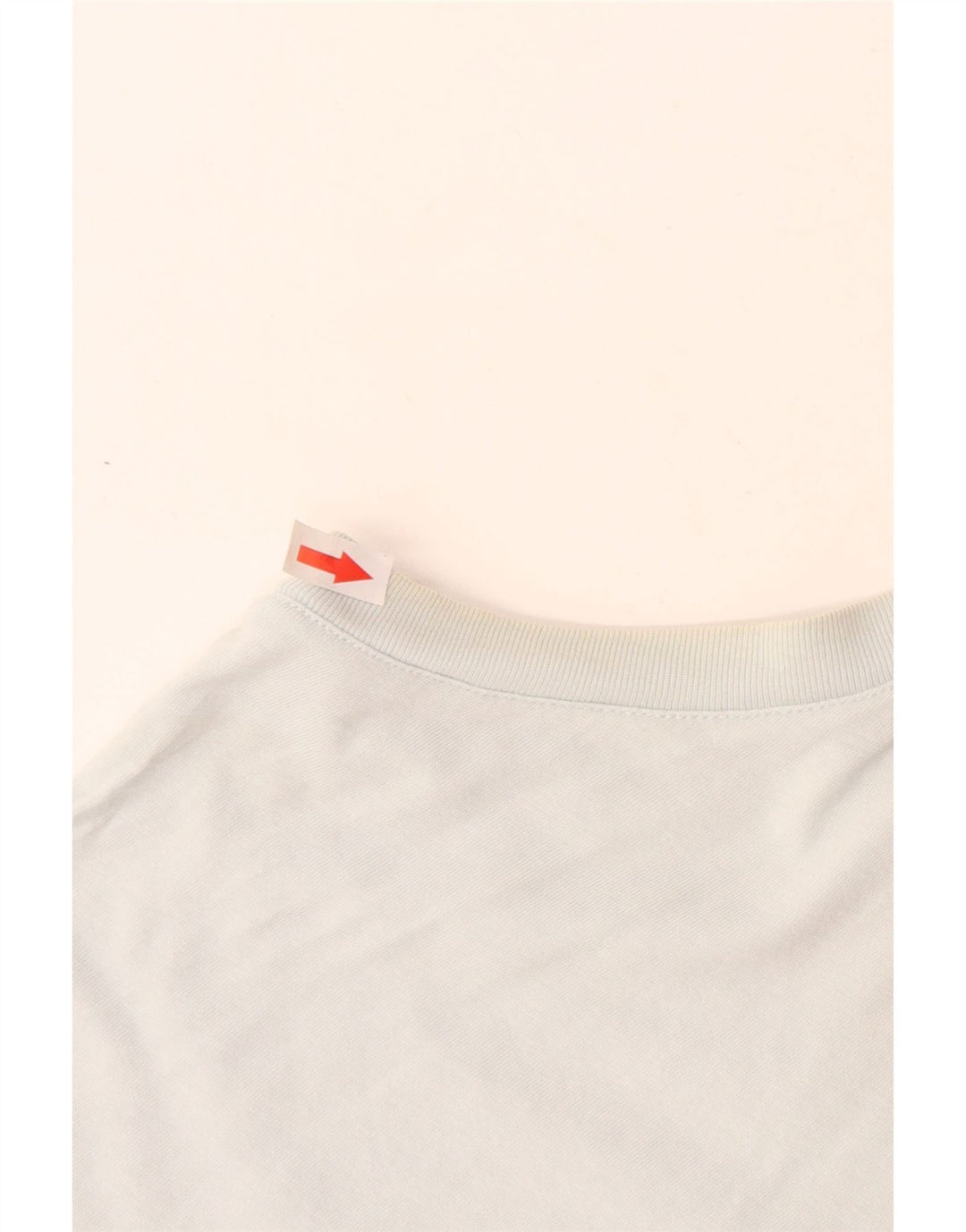 Levi's Canottiera grafica corta da donna UK 16 grande cotone blu