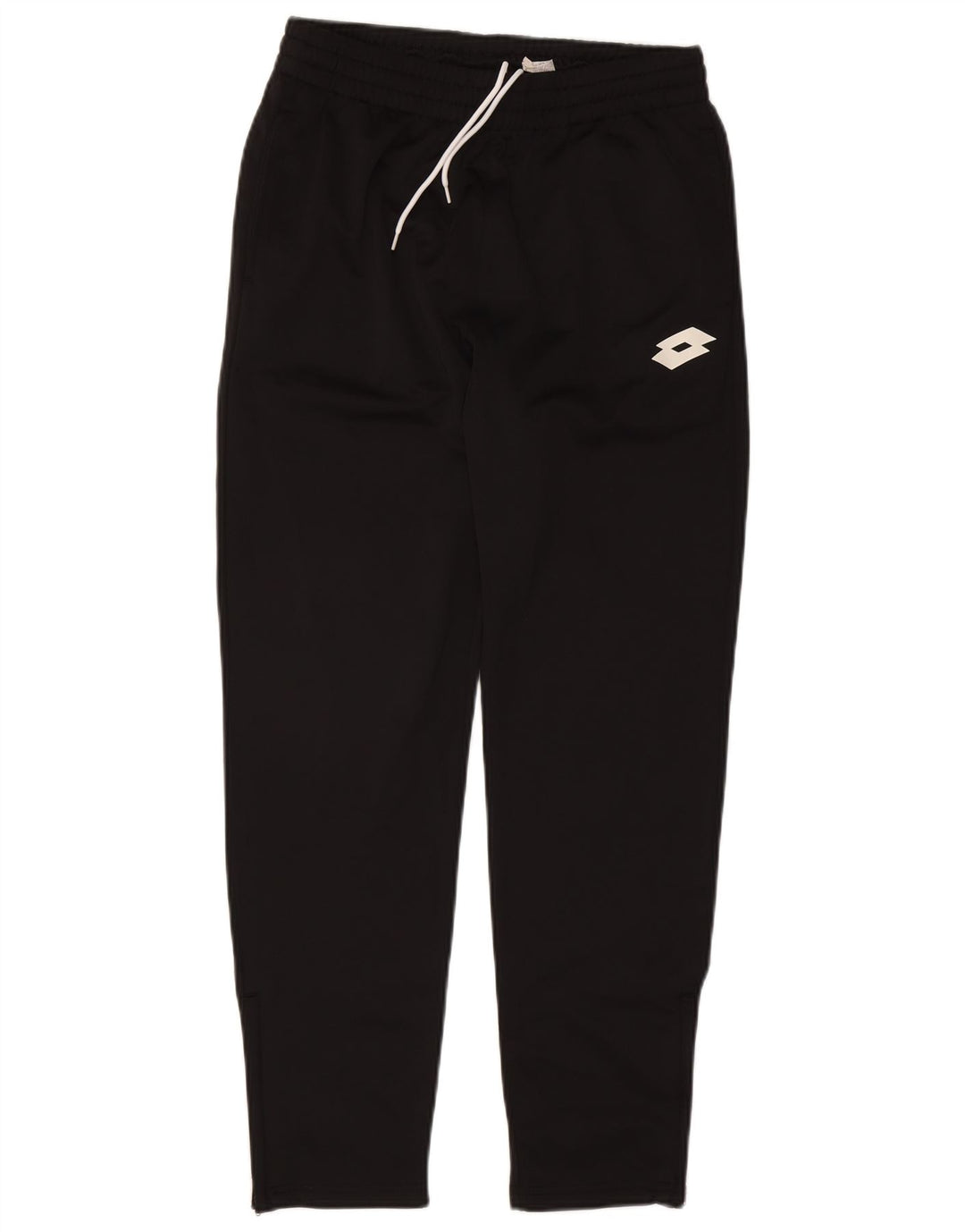 Pantaloni da tuta da uomo LOTTO poliestere medio nero