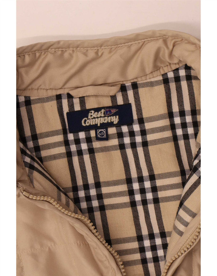 Giacca trapuntata da donna Best Company IT 46 Large Beige Poliestere
