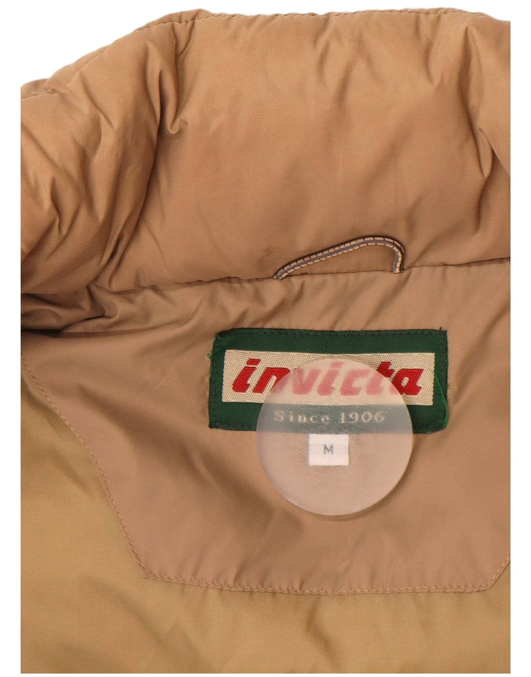 Cappotto imbottito da uomo Invicta UK 38 Poliammide beige medio