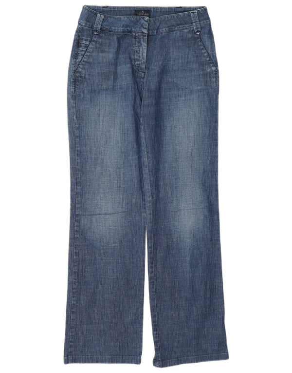 Jeans Larghi Donna Trussardi W30 L31 Blu Cotone