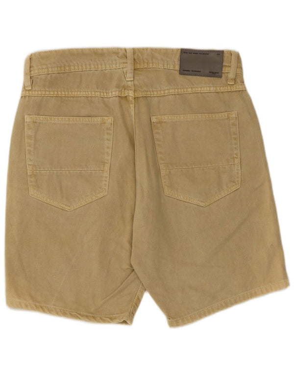 Pantaloncini di jeans da uomo Zara EU 40 medi W31 cotone beige
