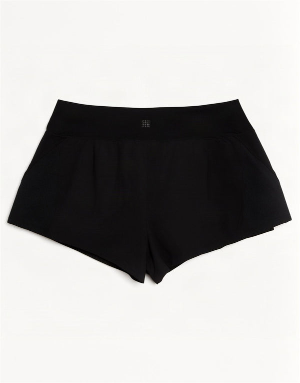 Pantaloncini sportivi Nike Dri Fit da donna UK 14 grandi neri