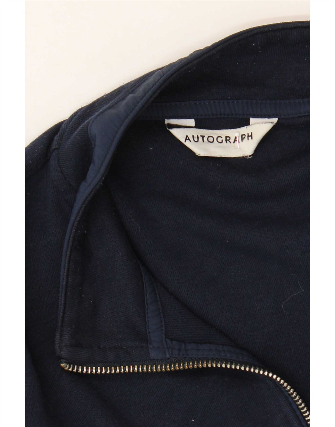 Giacca da ginnastica da uomo Marks & Spencer Autograph piccola blu navy