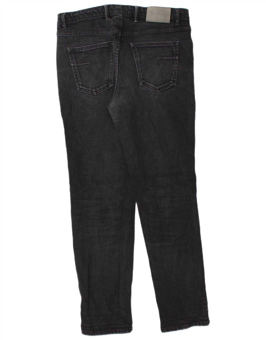 Jeans slim da uomo Massimo Dutti EU 40 Medio W31 L28 Nero