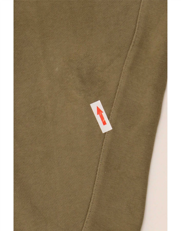 Felpa Nike da uomo, maglione grande, cotone kaki
