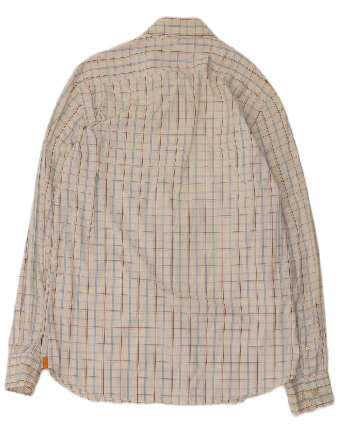 Camicia da uomo Massimo Dutti a quadri bianchi grandi