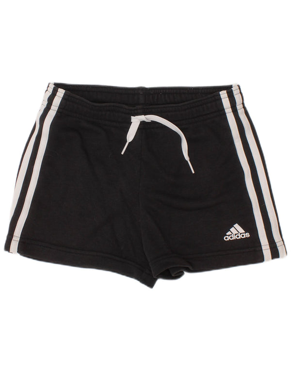 Pantaloncini sportivi Adidas da ragazzo 7-8 anni in cotone nero