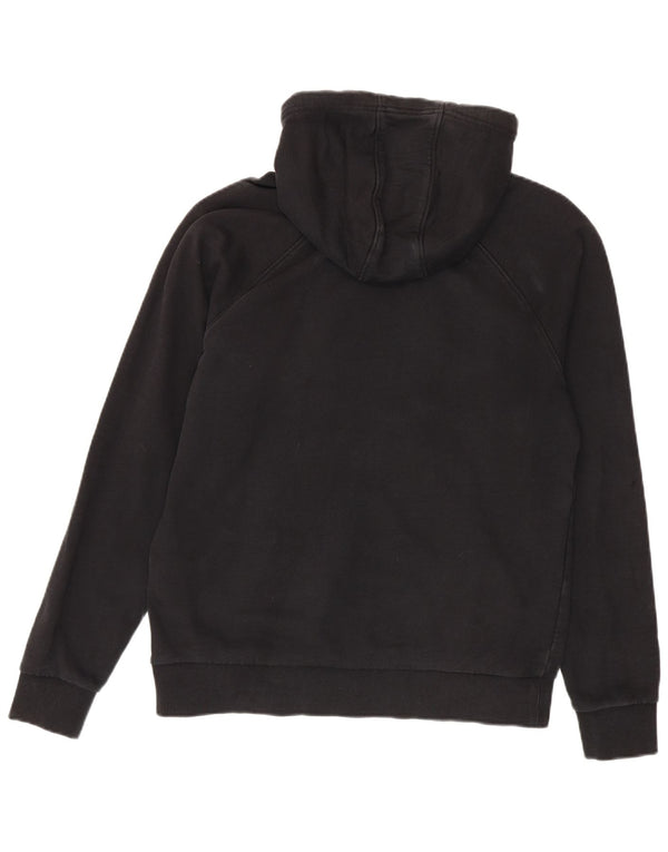 Maglione con cappuccio grafico da uomo Calvin Klein in cotone nero medio