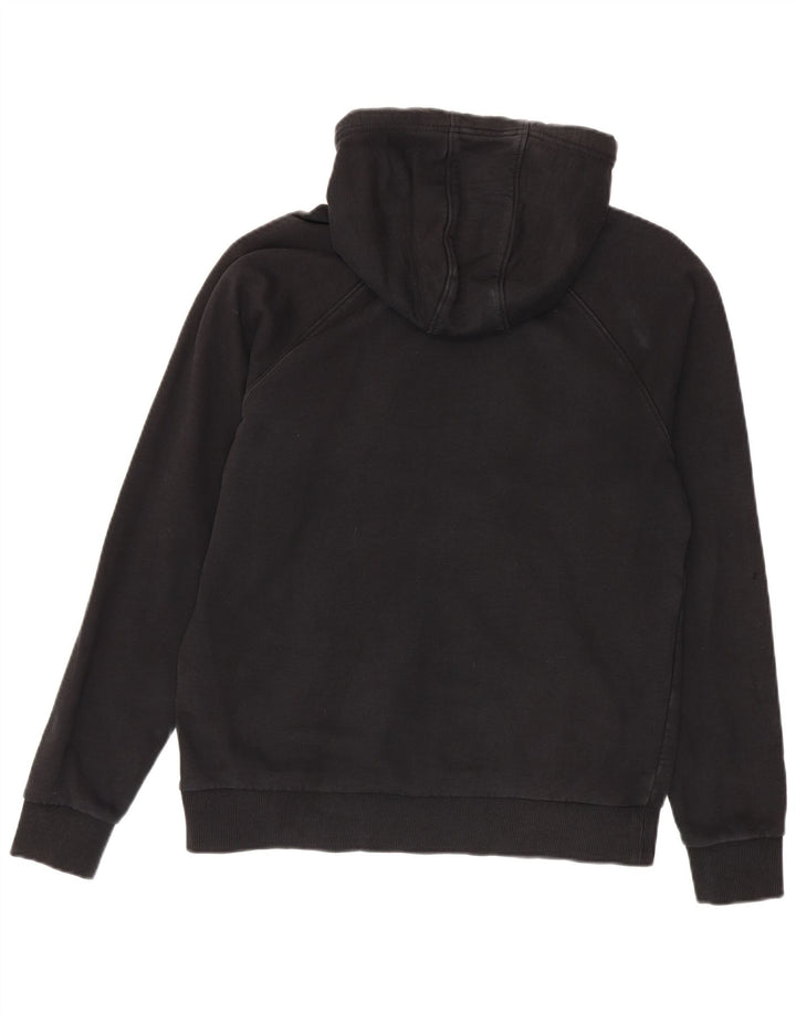 Maglione con cappuccio grafico da uomo Calvin Klein in cotone nero medio