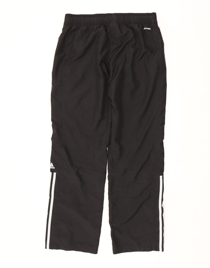 Pantaloni da tuta ADIDAS Climalite da donna UK 12/14 poliestere nero medio