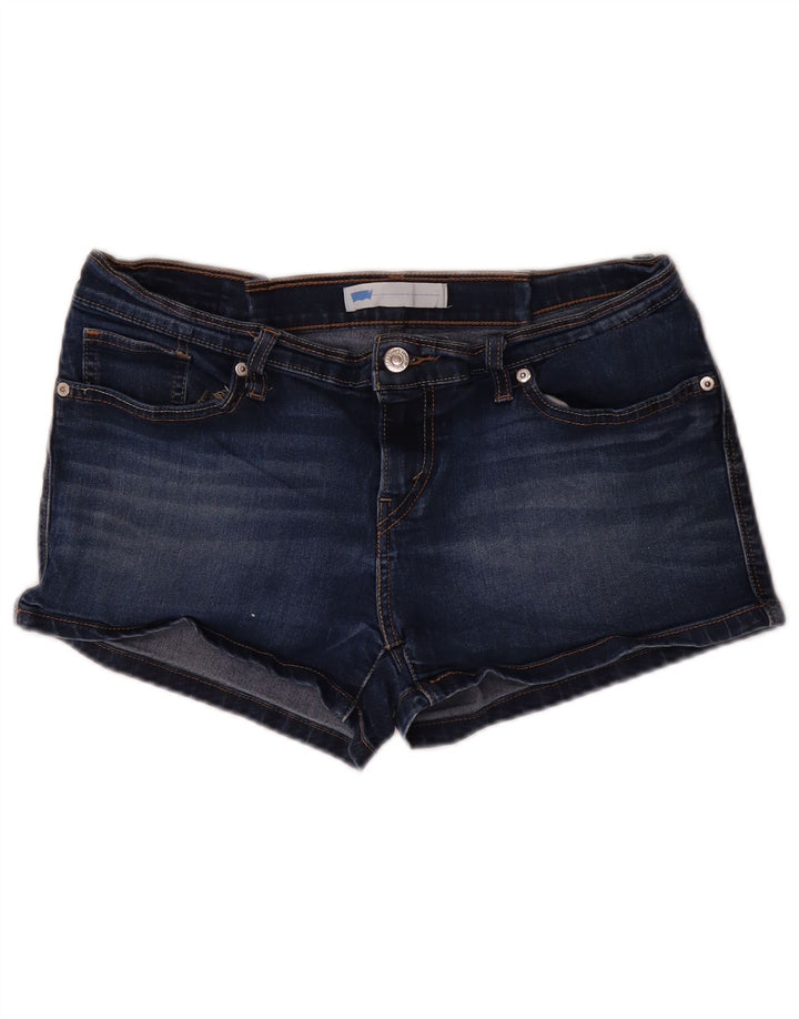 Pantaloncini di jeans da donna Levi's W32 grandi blu