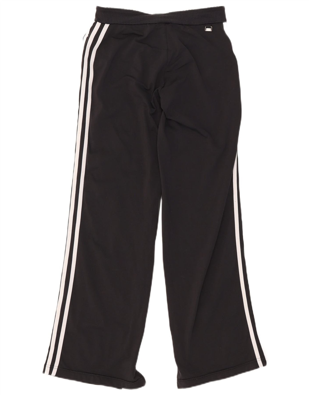 Pantaloni della tuta da donna Adidas UK 10 Small neri in poliammide