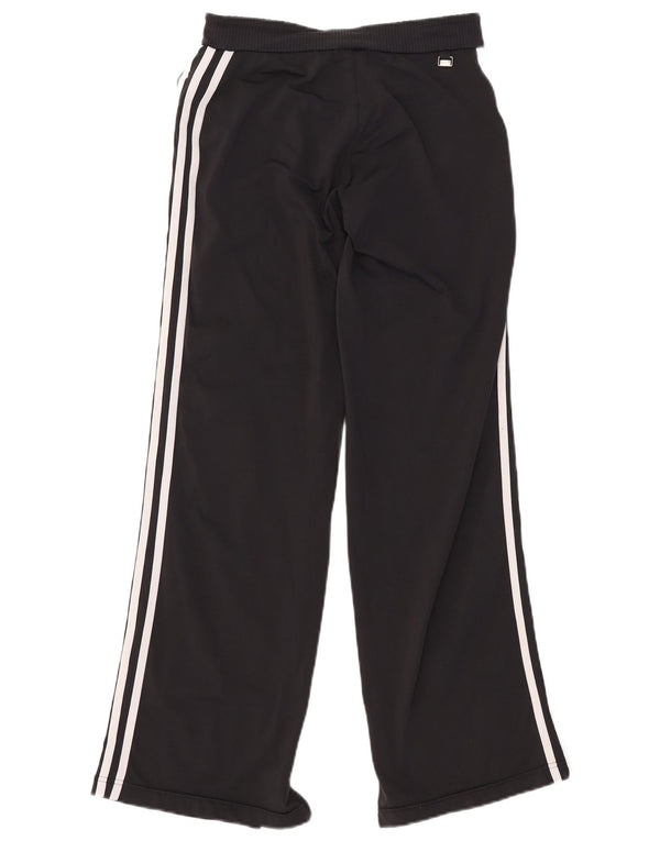 Pantaloni della tuta da donna Adidas UK 10 Small neri in poliammide