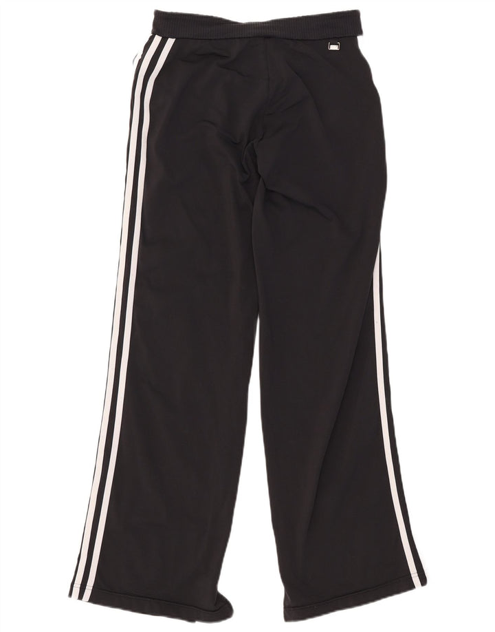 Pantaloni della tuta da donna Adidas UK 10 Small neri in poliammide