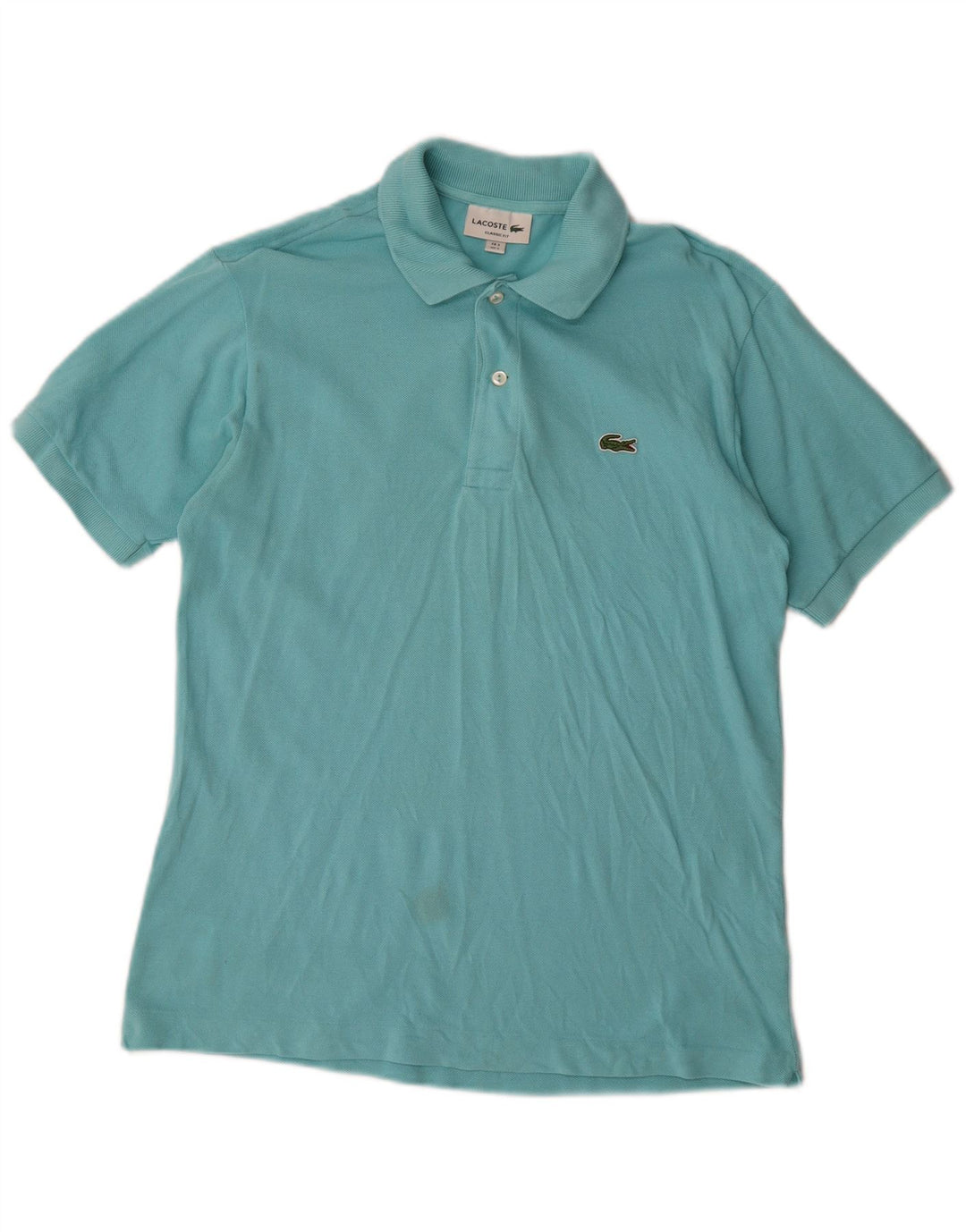 Polo da uomo Lacoste Classic Fit taglia 3 piccola in cotone blu