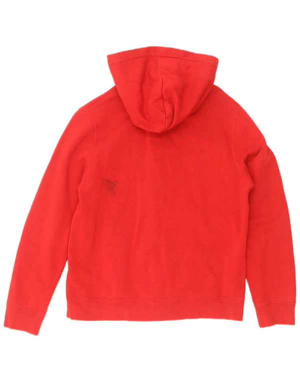 Polo Ralph Lauren Maglione con cappuccio e zip per ragazzi 15-16 anni XL in cotone rosso