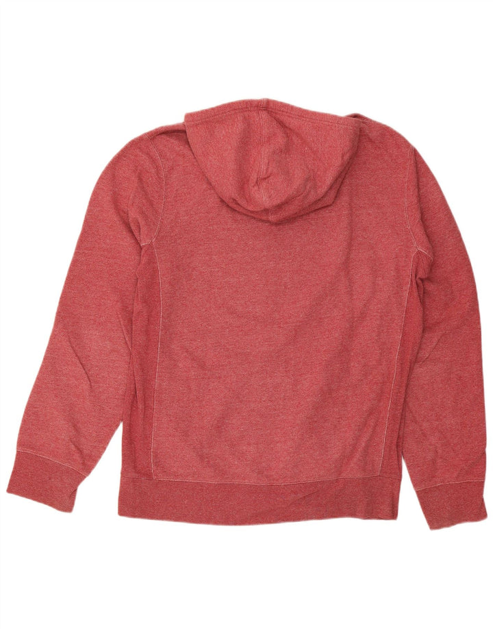 Maglione con cappuccio e zip da uomo Levi's grande in cotone rosso