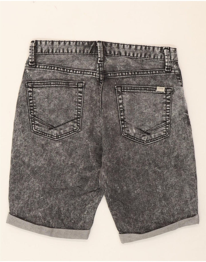 Pantaloncini di jeans Vans lavaggio acido da donna W28 Grigio medio